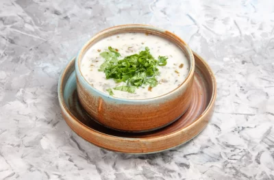 front-view-tasty-dovga-yogurt-soup-with-greens-white-table-milk-soup-meal-dish_11zon
